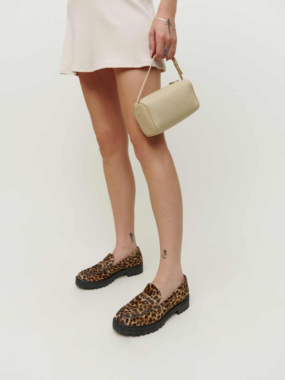 Agathea Chunky Loafer - Leopard