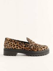 Agathea Chunky Loafer - Leopard