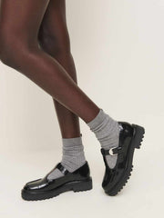 Abalonia Chunky Maryjane - Black