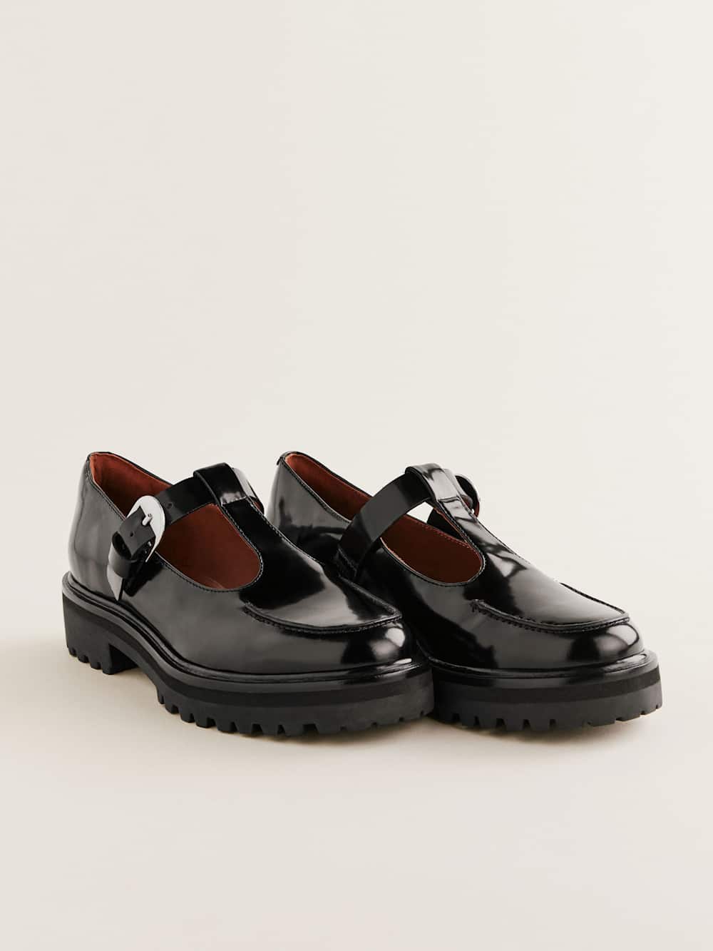 Abalonia Chunky Maryjane - Black