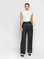 Lindy Knit Top - Ivory