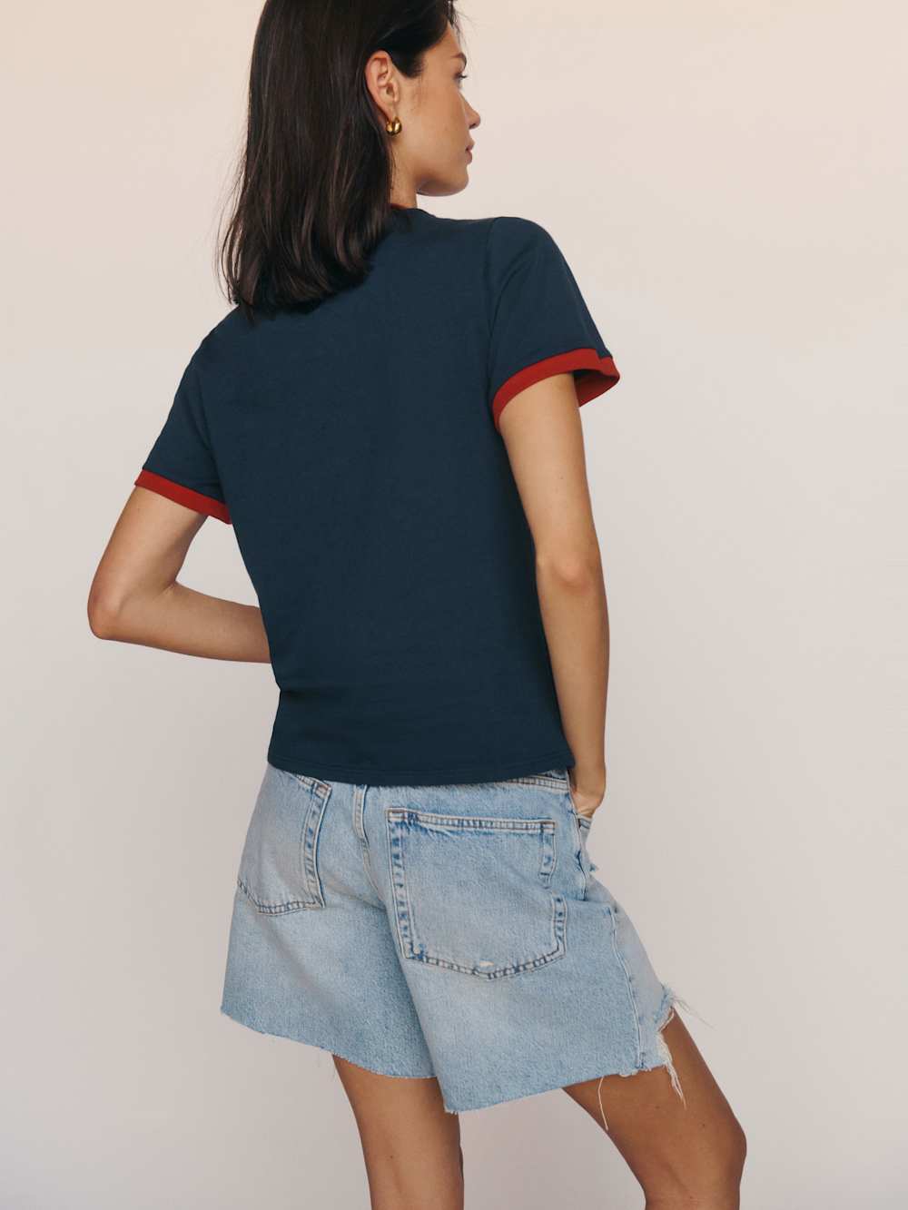 Classic Crew Tee - Midnight Logo