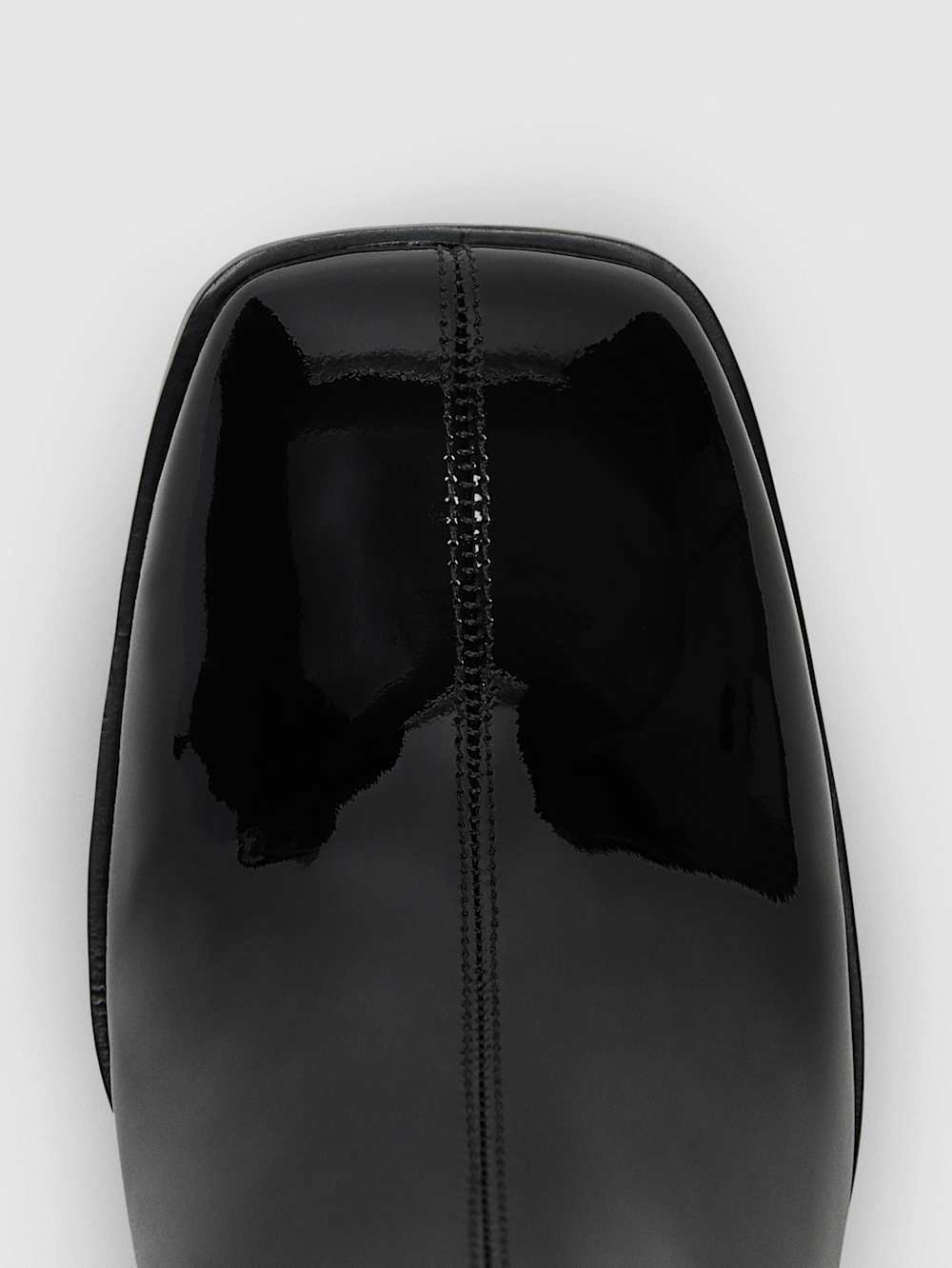 Nylah Knee Boot - Black Patent