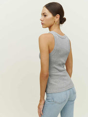 Tasha Tank - Heather Grey