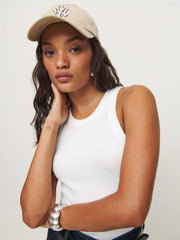 Tasha Tank - White