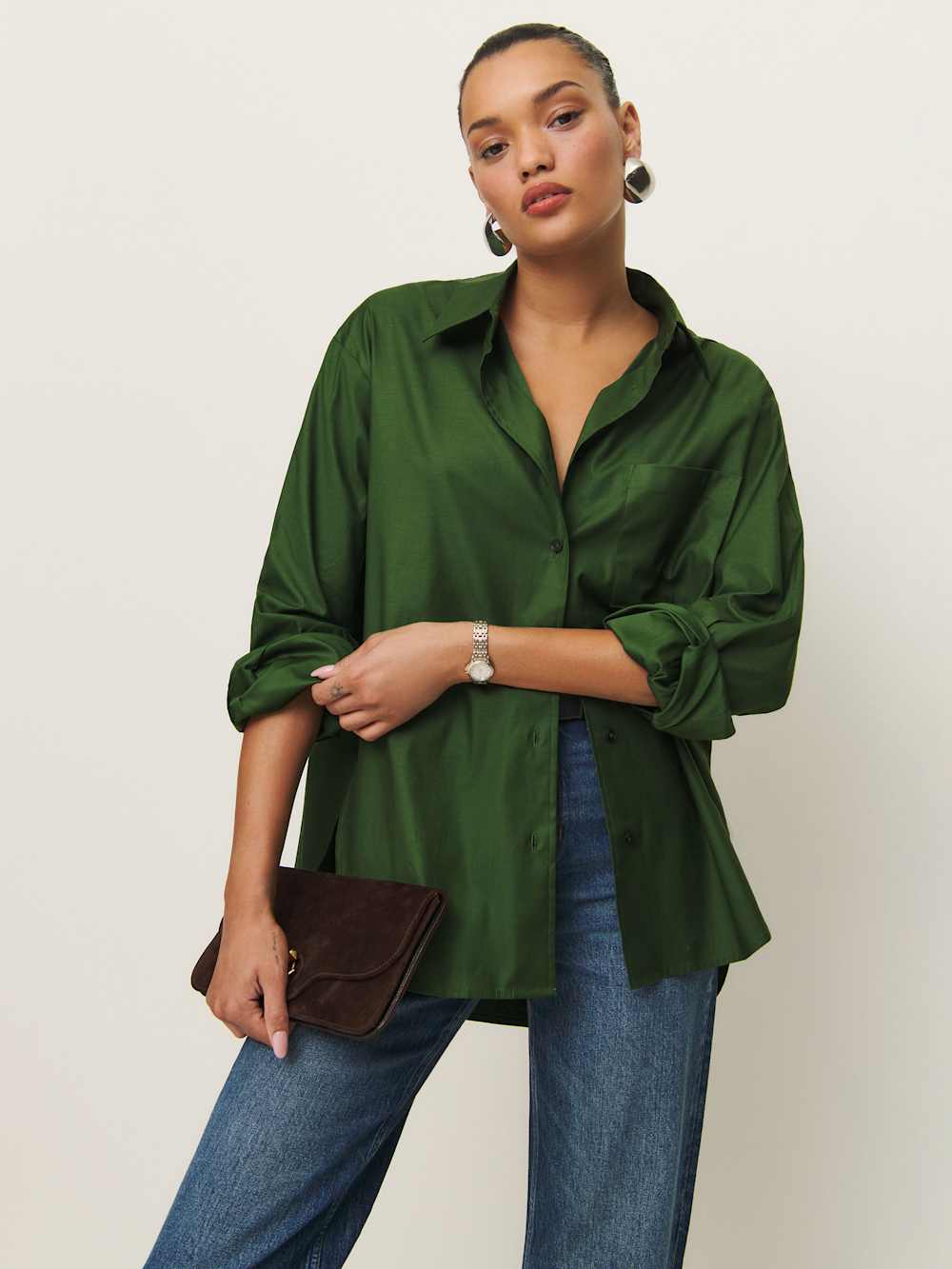 Will Oversized Shirt - Grass
