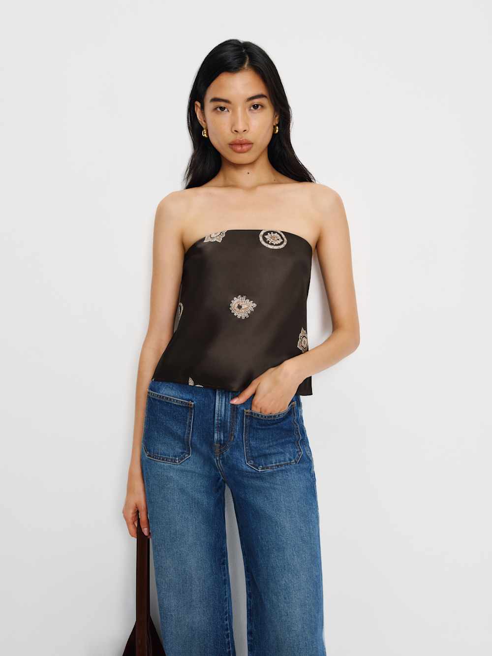Spritz Silk Top - Palace