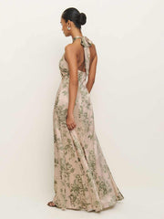 Veria Silk Dress - Symphonic