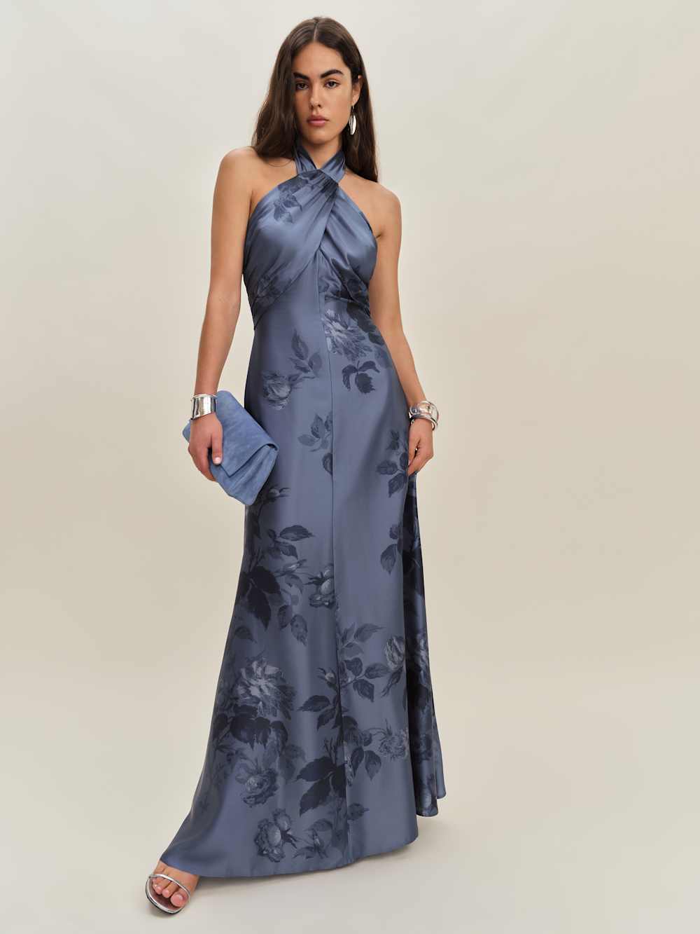Veria Silk Dress - Trieste Border
