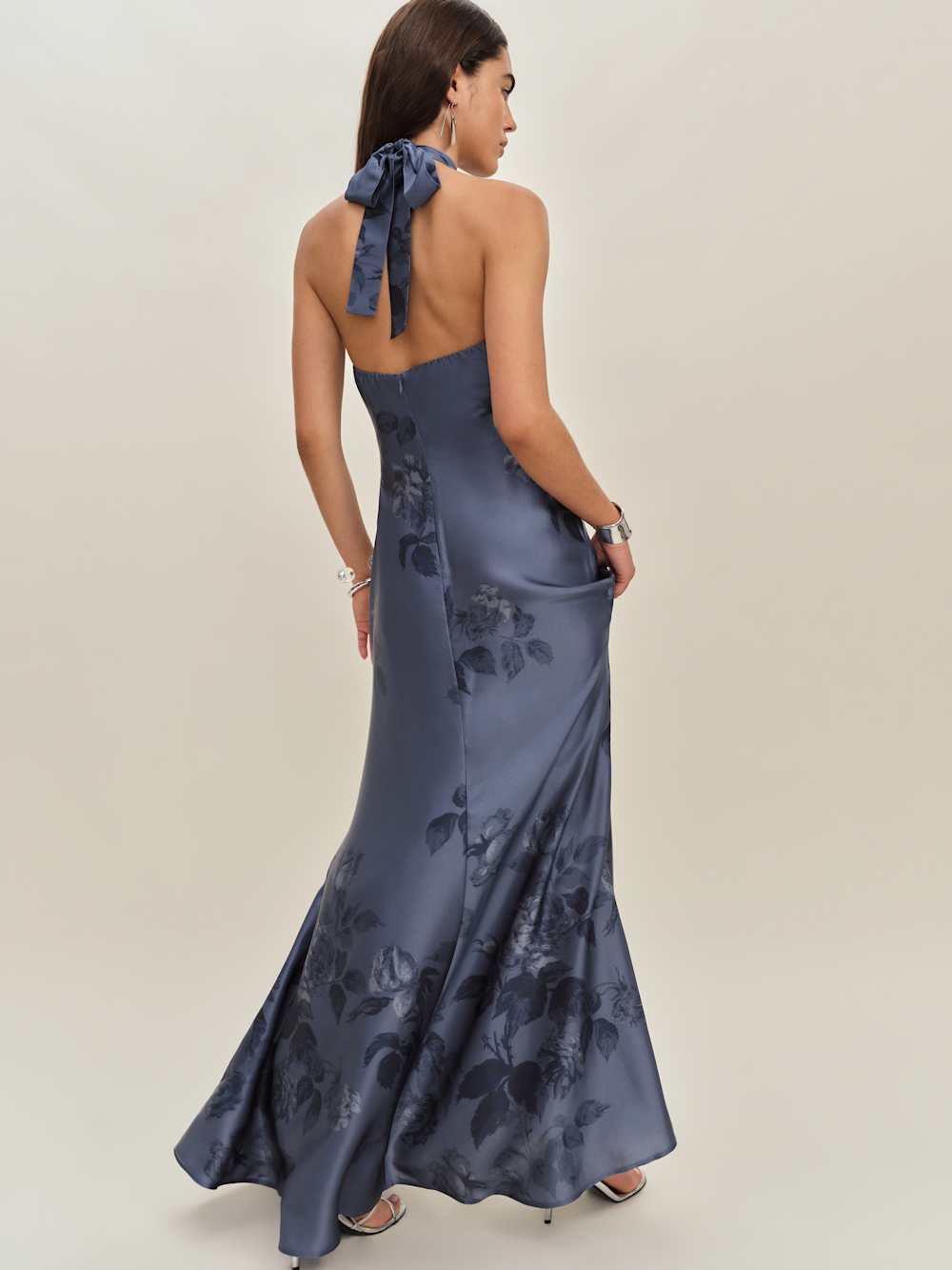 Veria Silk Dress - Trieste Border