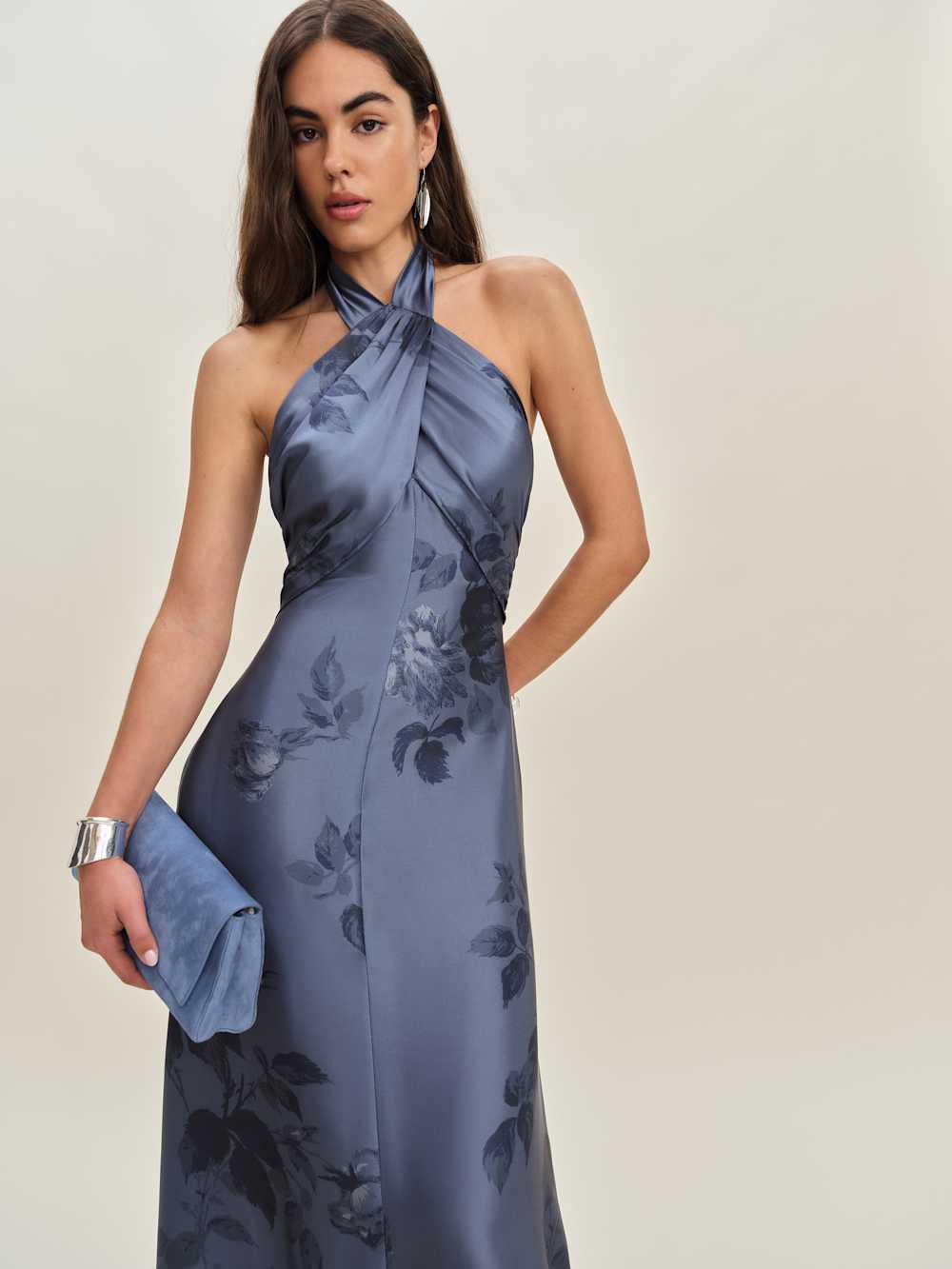 Veria Silk Dress - Trieste Border