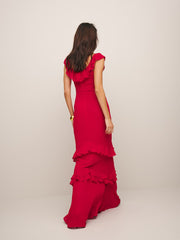 Tripoli Dress - Cherry