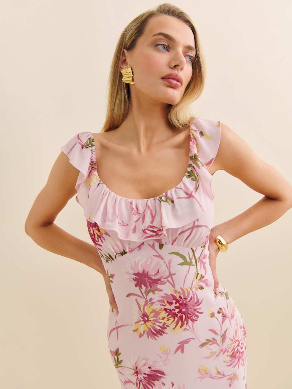 Tripoli Dress - Chrysanthemum