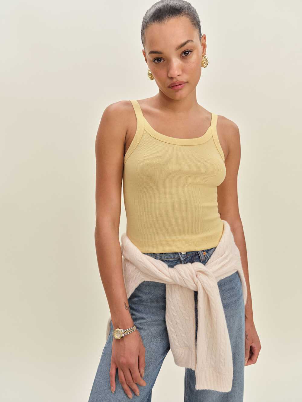 Calie Tank - Blonde
