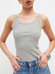 Calie Tank - Heather Grey