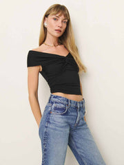 Ezlynn Knit Top - Black
