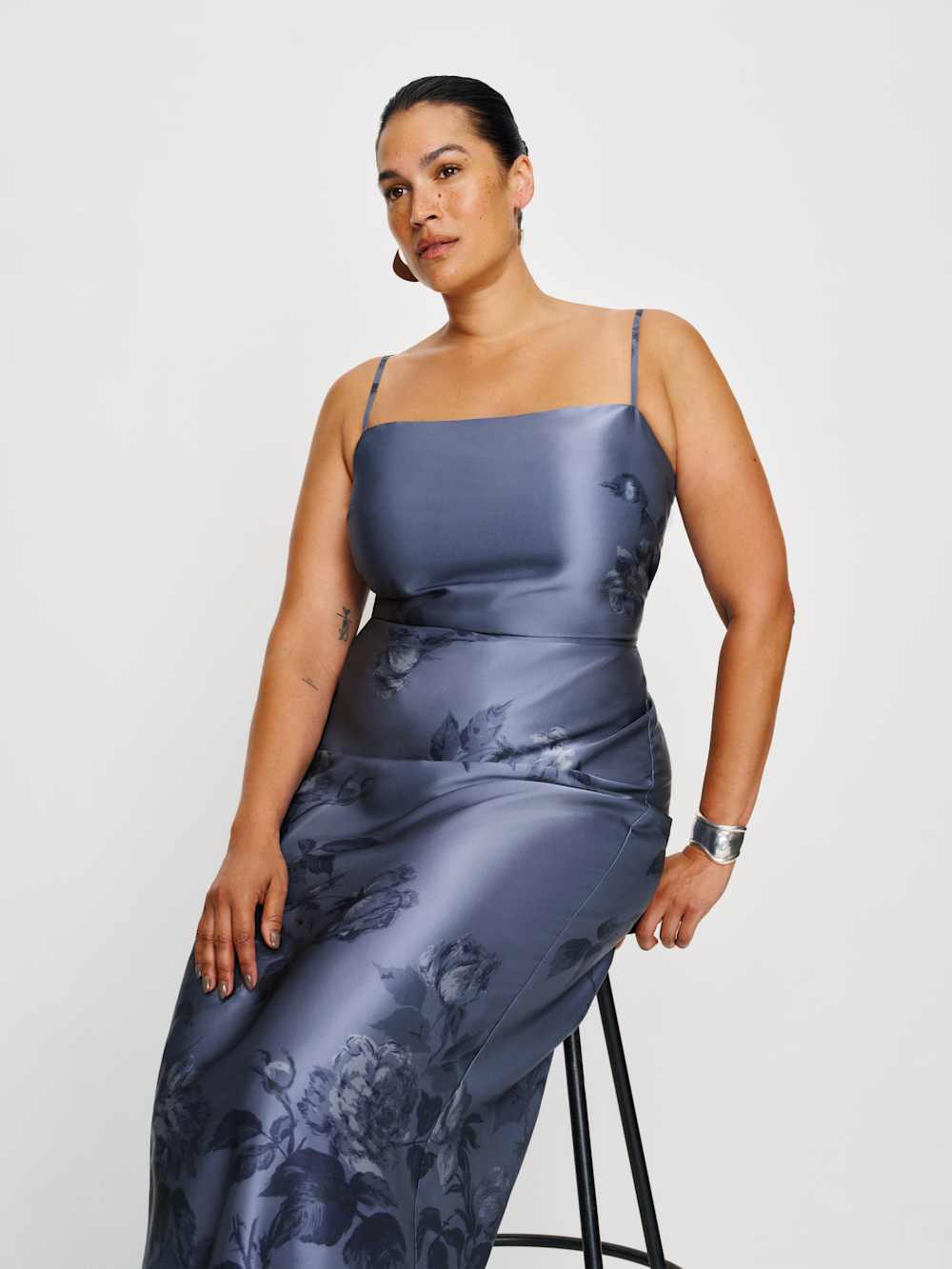 Frankie Silk Dress Es - Trieste Border