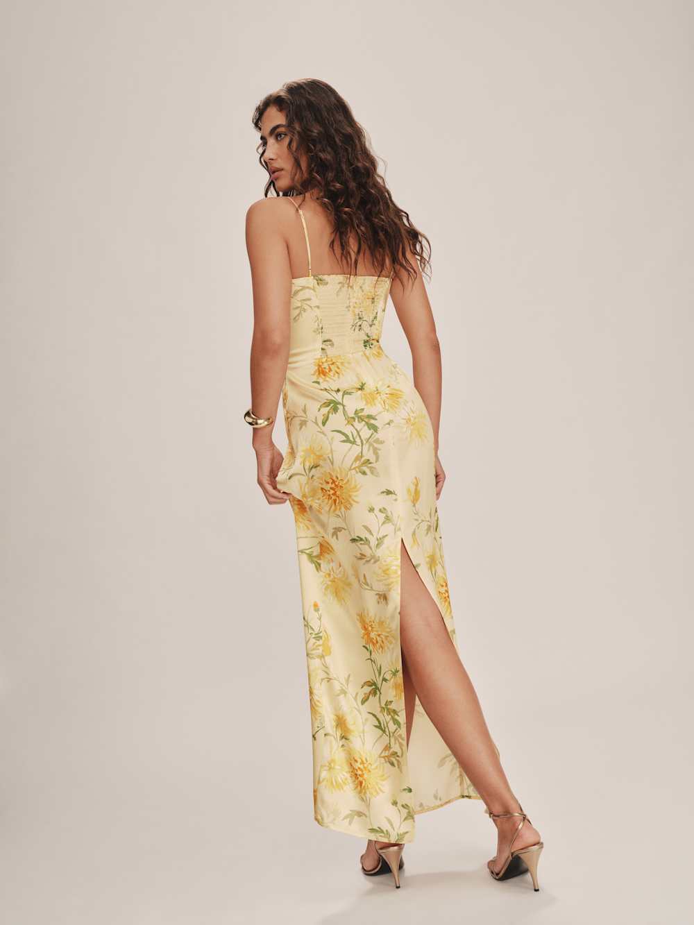 Petites Frankie Silk Dress - Honeyglow