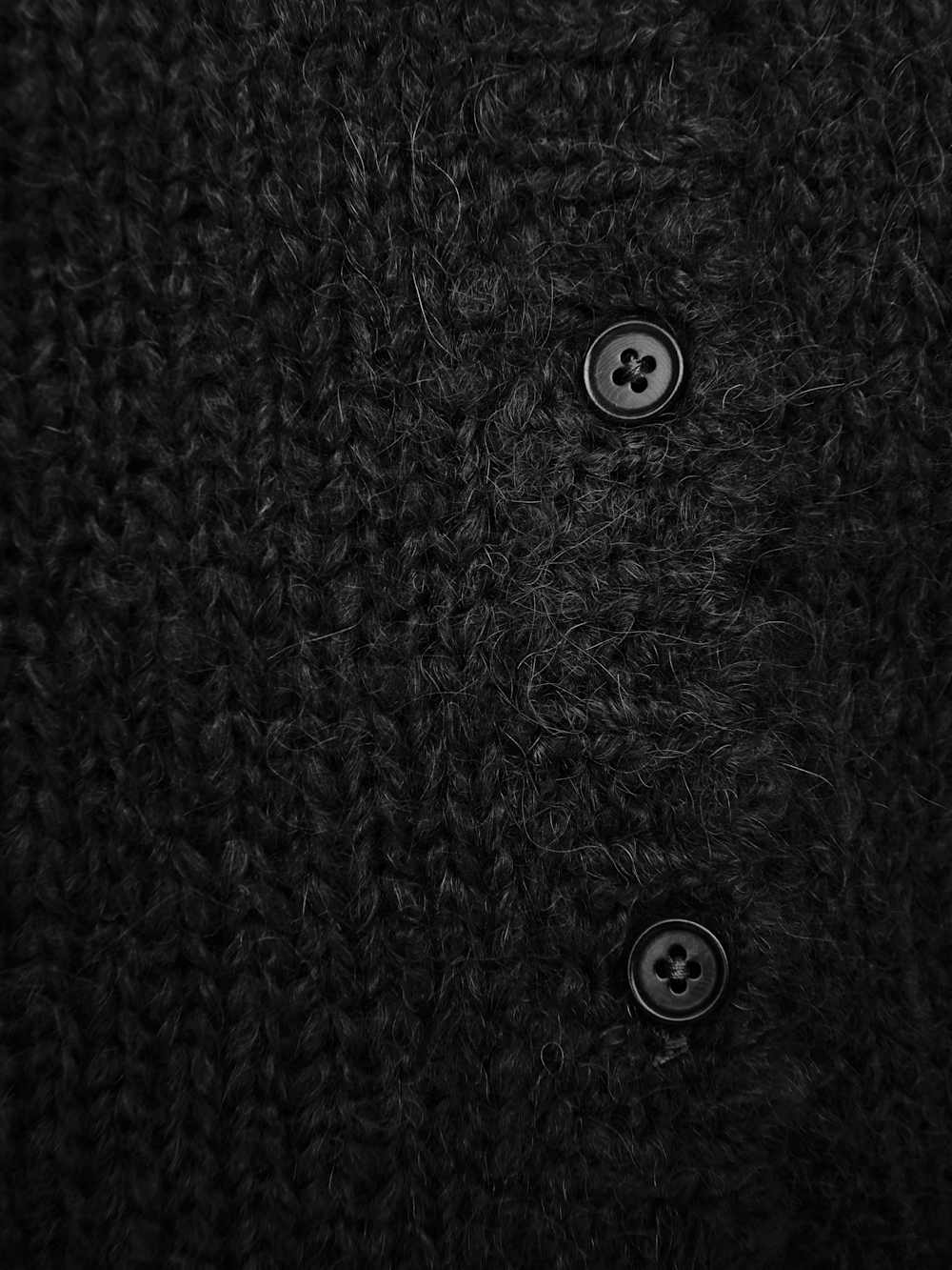 Clara Crew Cardigan - Black