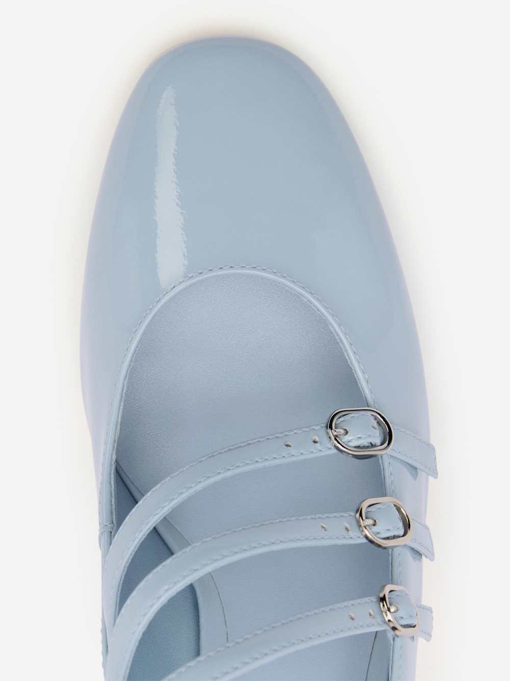 Mimi Buckle Pump - Mist Patent