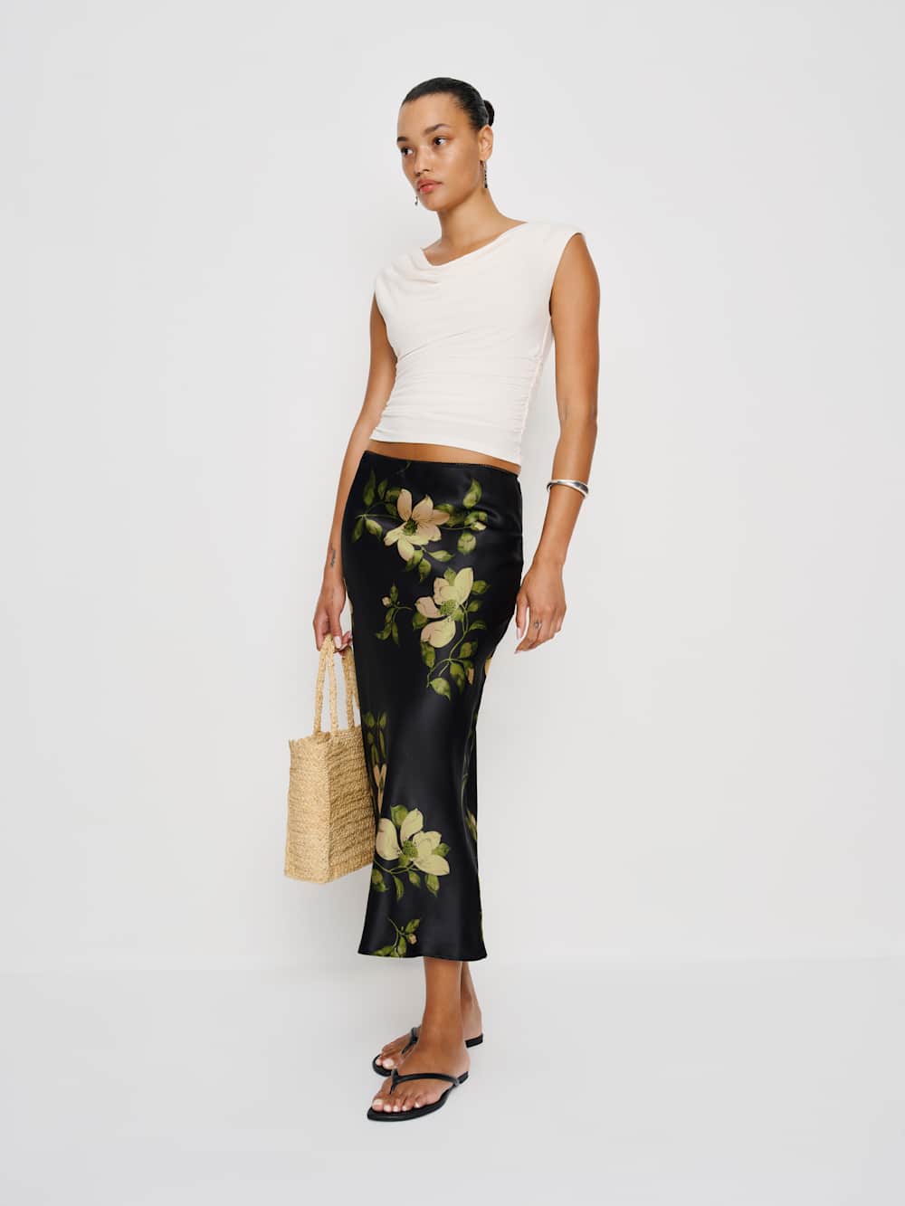 Layla Silk Skirt - Mood For Love