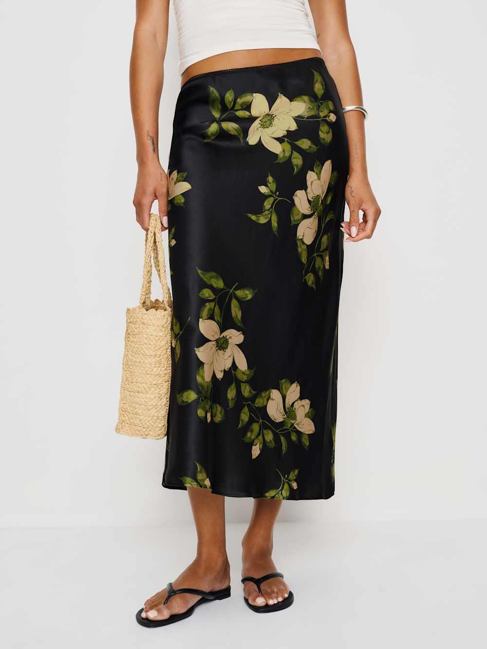 Layla Silk Skirt - Mood For Love