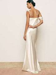 Ronda Silk Dress - Ivory