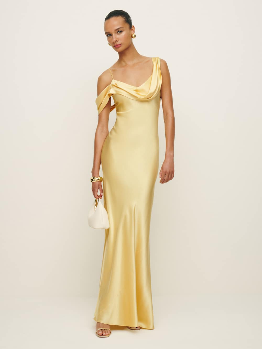 Ronda Silk Dress - Sunshine