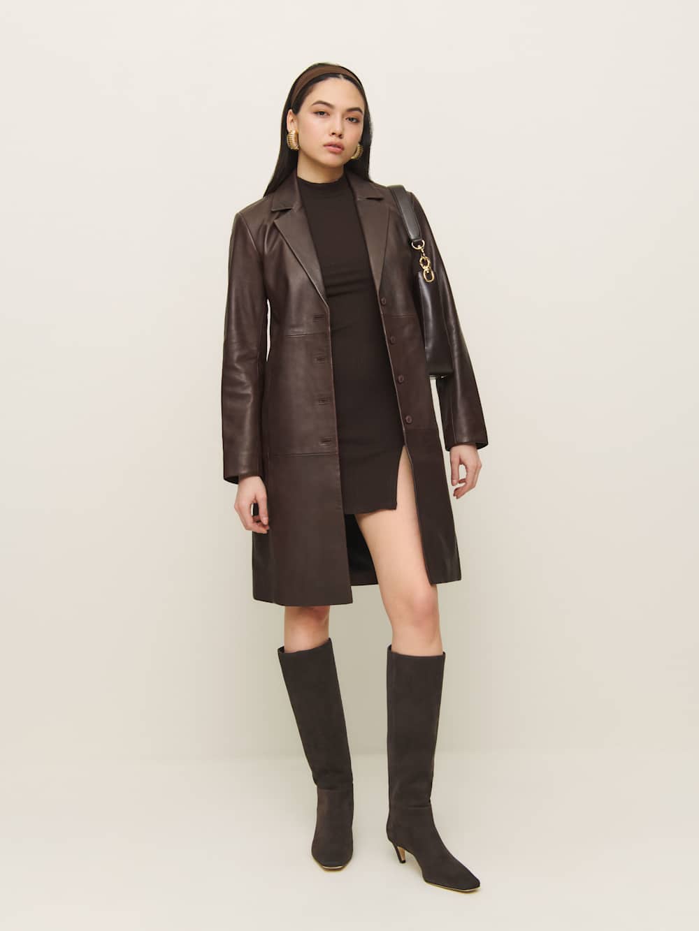 Remy Knee Boot - Boss Suede