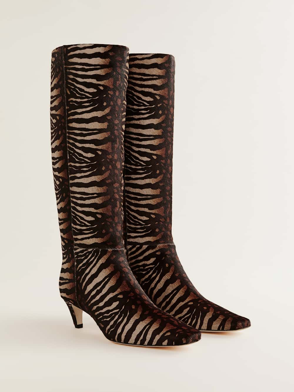 Remy Knee Boot - Hyena Haircalf