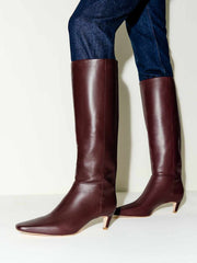 Remy Knee Boot - Ruby Leather