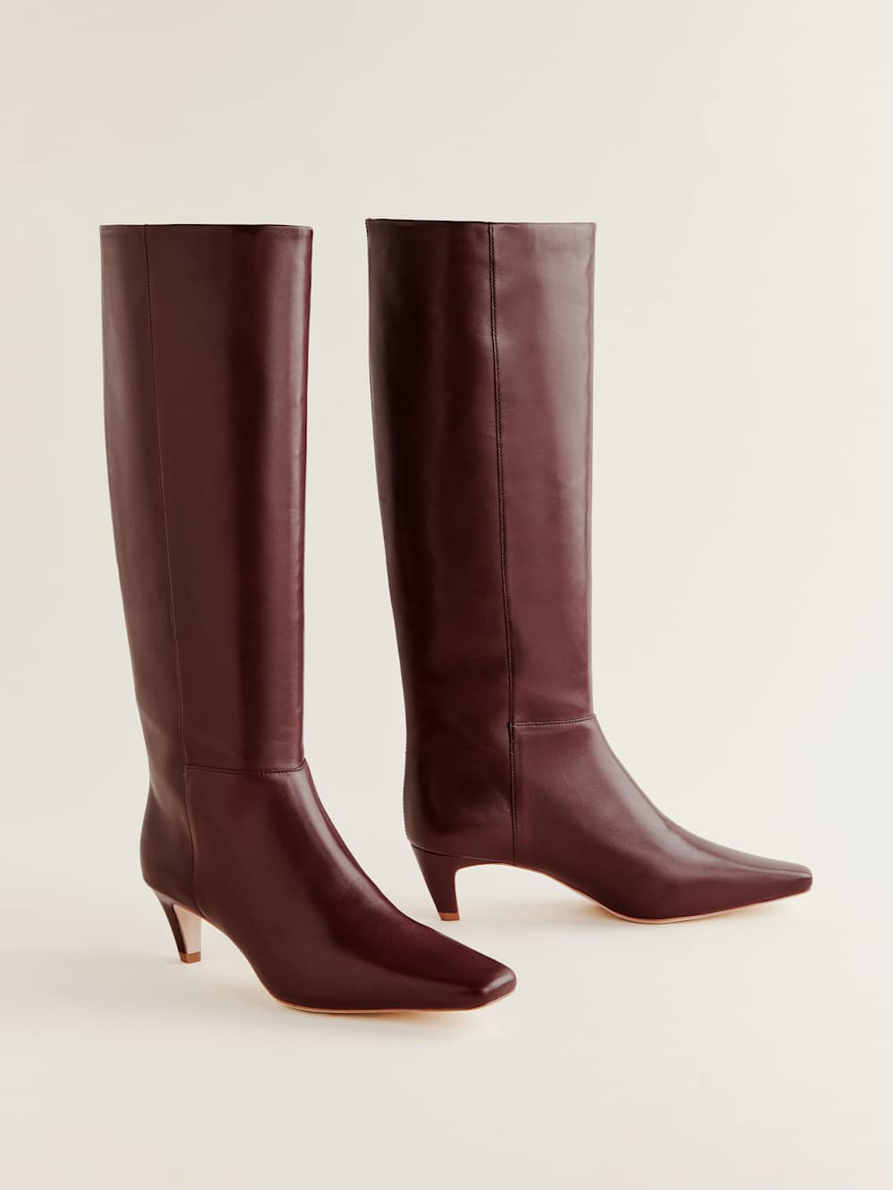 Remy Knee Boot - Ruby Leather