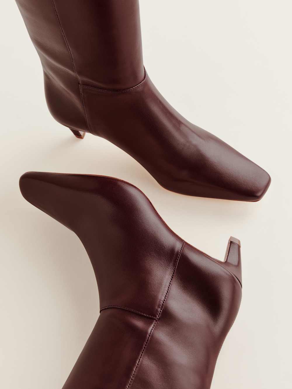 Remy Knee Boot - Ruby Leather