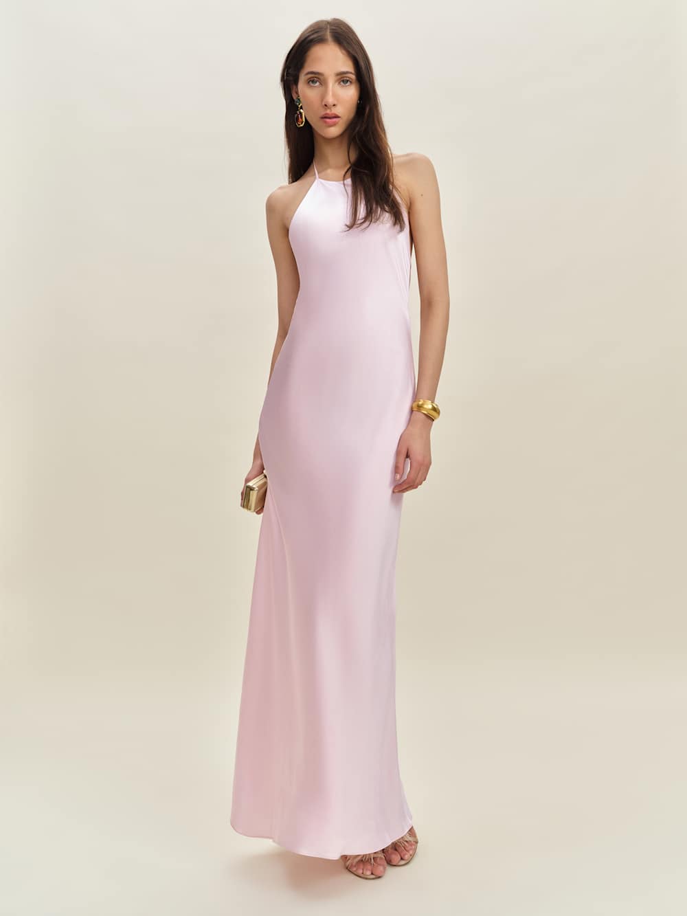 Jeany Silk Dress - Cherry Blossom