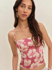 Overland Silk Top - Lychee