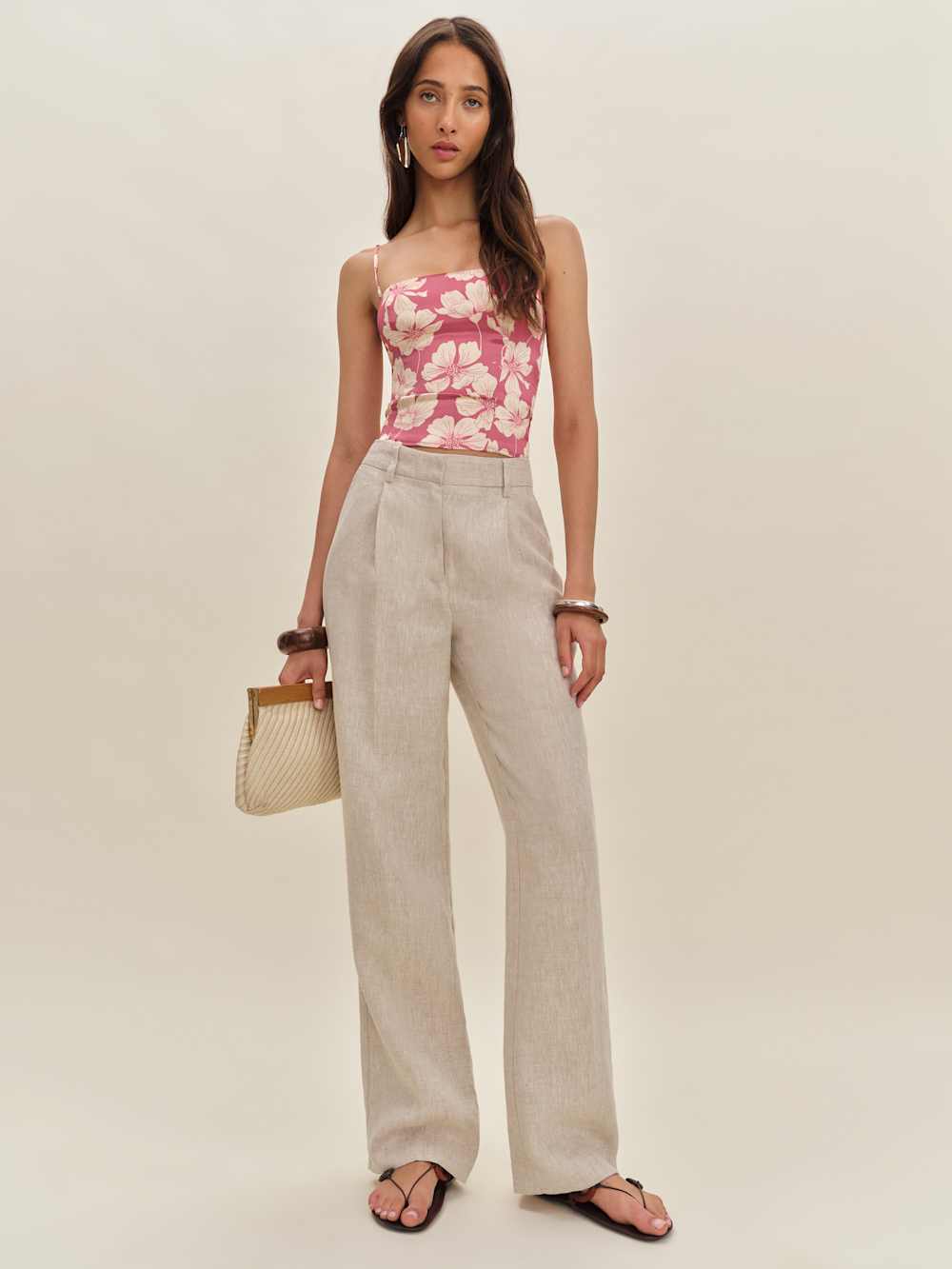 Overland Silk Top - Lychee