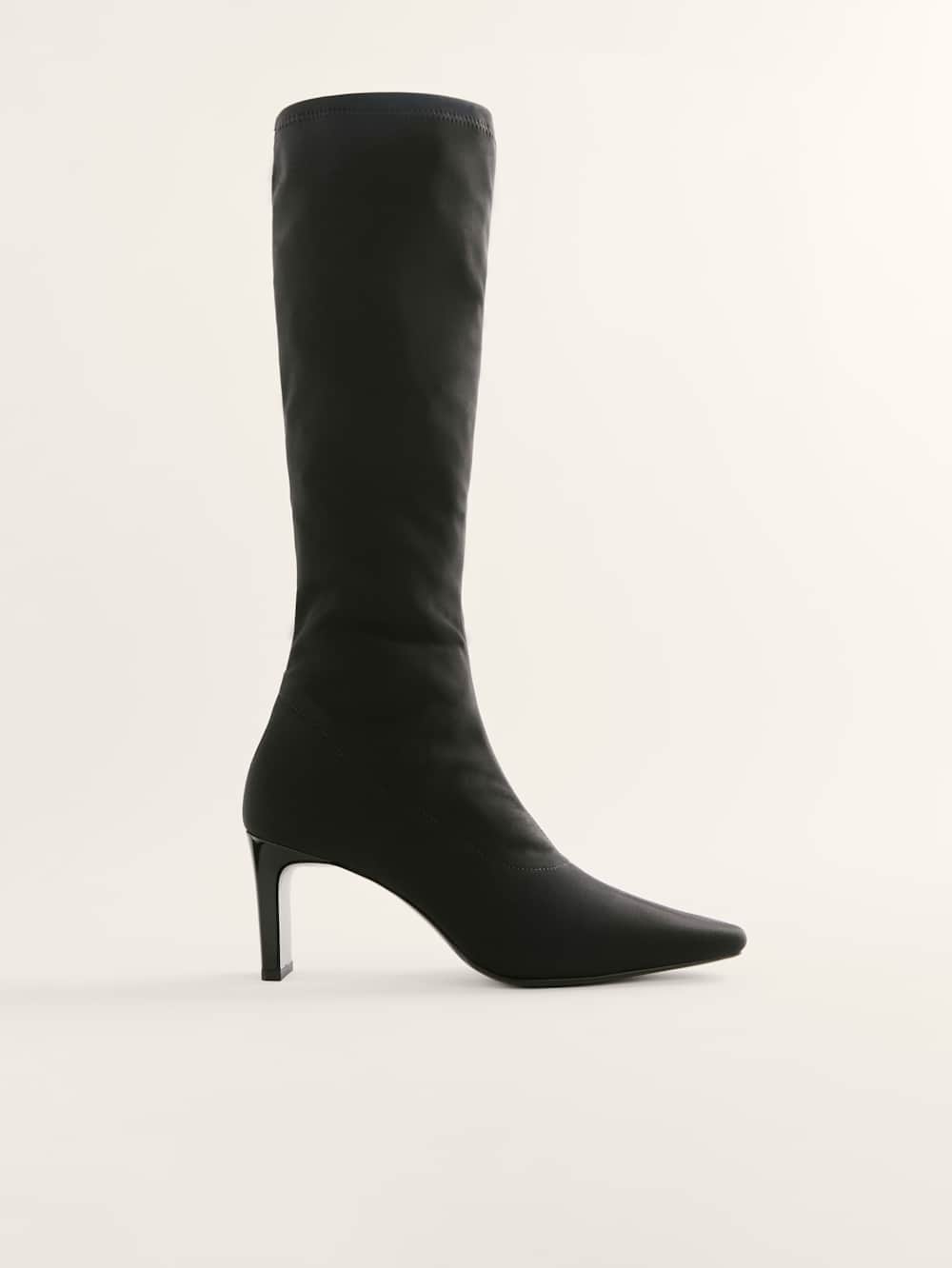 Rosa Stretch Knee Boot - Black