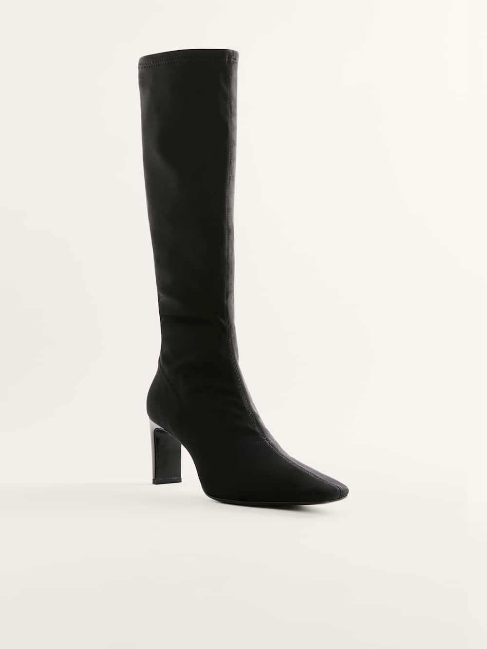 Rosa Stretch Knee Boot - Black