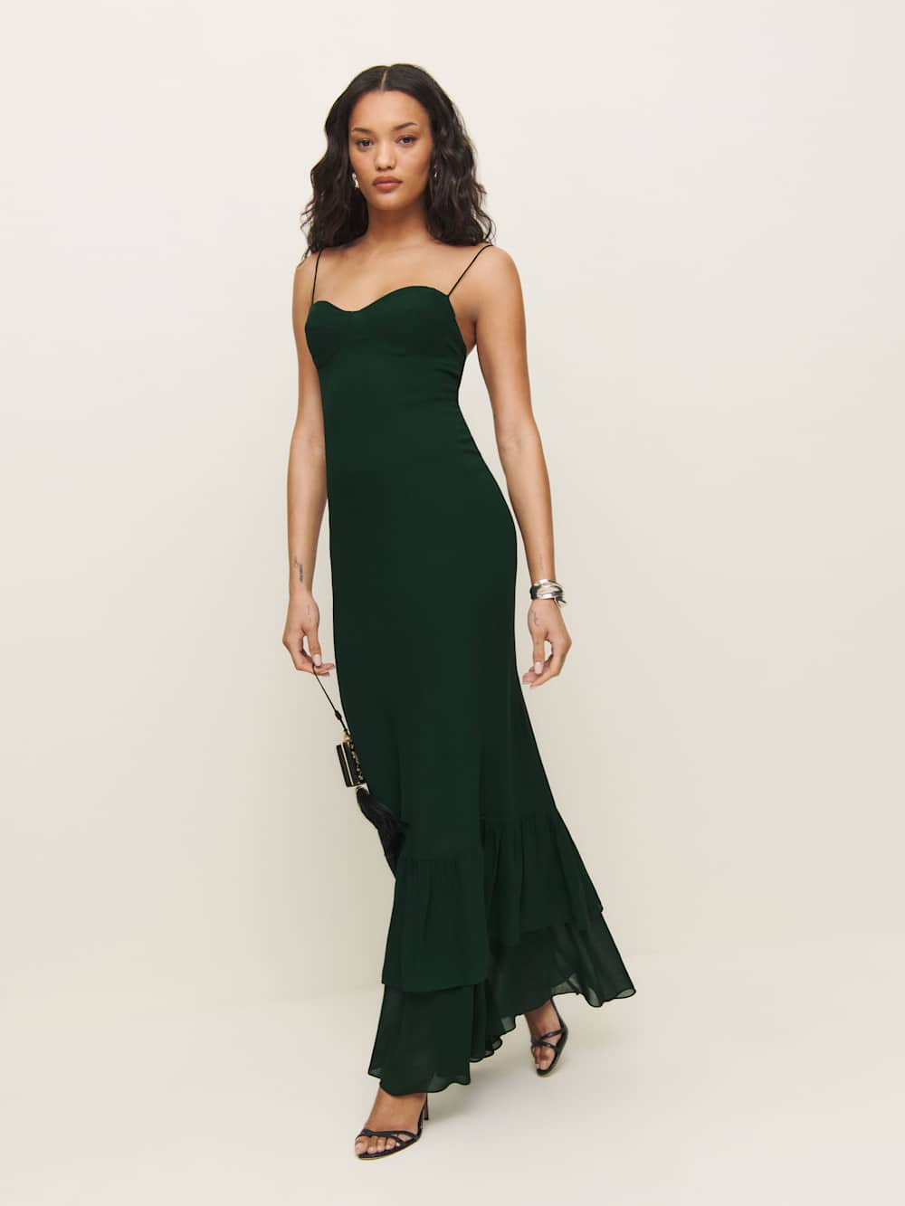Fallon Dress - Forest