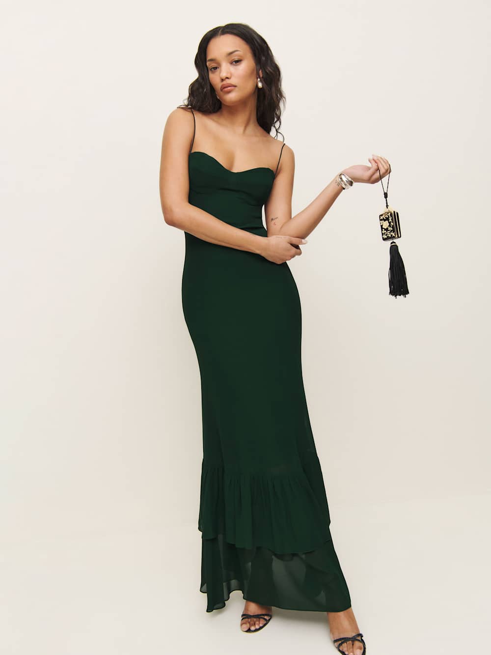 Fallon Dress - Forest