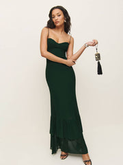 Fallon Dress - Forest