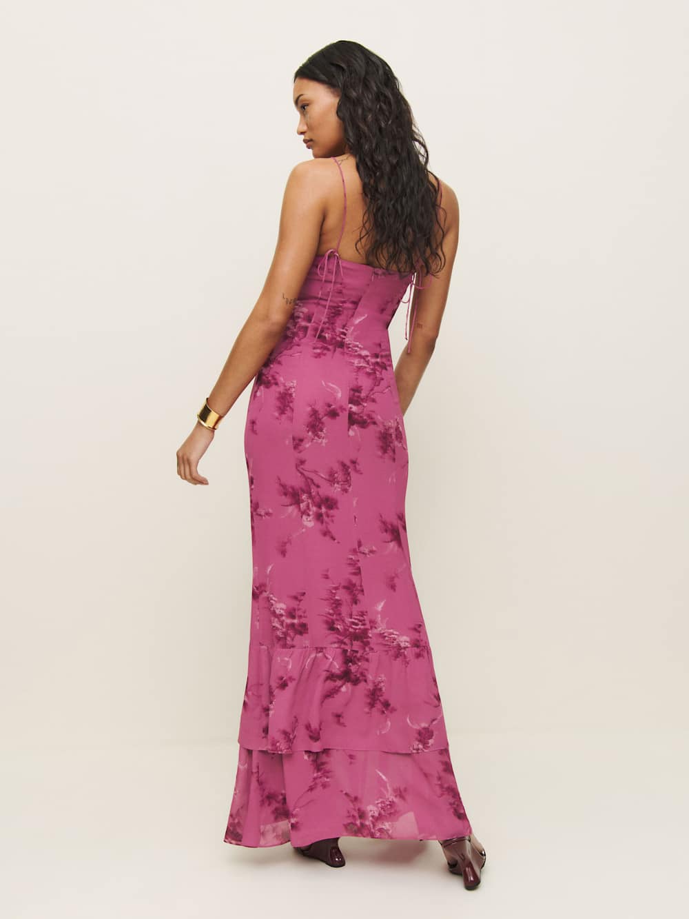 Fallon Dress - Hothouse Rose