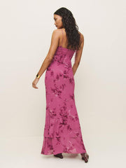 Fallon Dress - Hothouse Rose