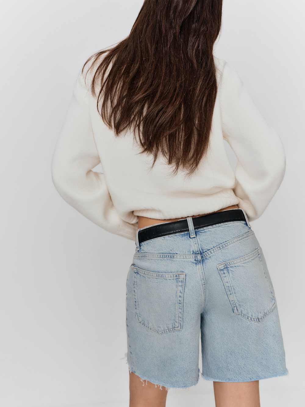 Raye Mid Rise 6” Relaxed Jean Shorts - Yarra