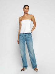 Spritz Linen Top - White