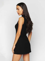 Skylar Knit Dress - Black