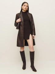 Skylar Knit Dress - Cafe