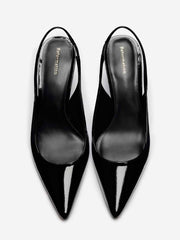 Westlyn Closed Toe Wedge - Black Patent