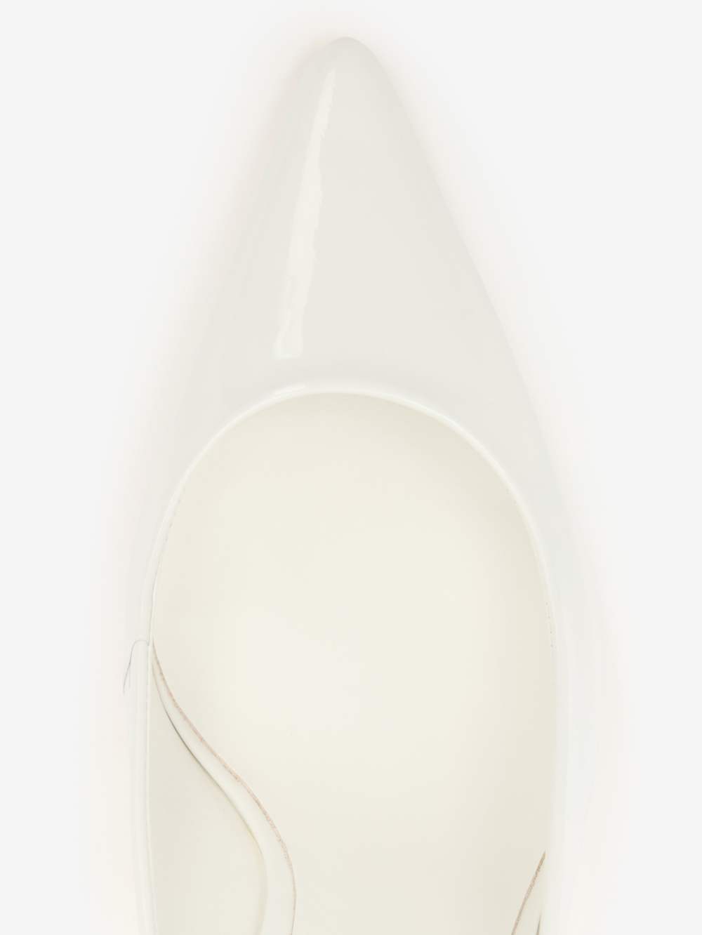 Westlyn Closed Toe Wedge - White Patent