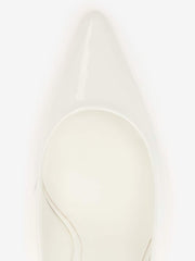 Westlyn Closed Toe Wedge - White Patent